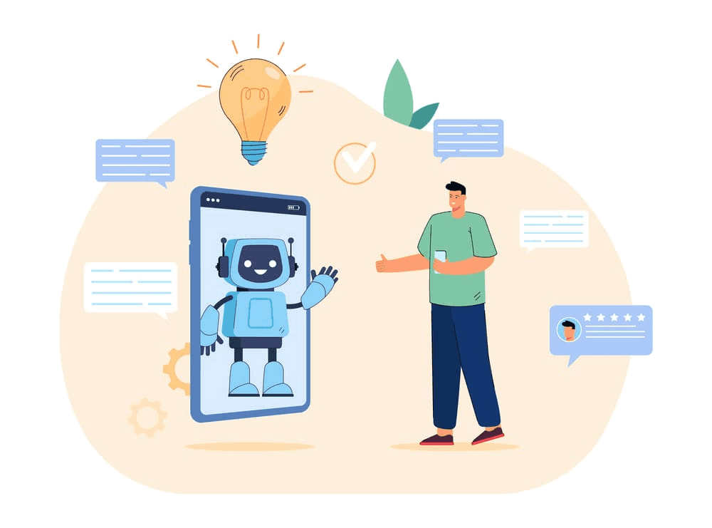 AI agent development illustration